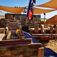 Photo de france - La plage de la Roquille et le Mango's Beach Bar